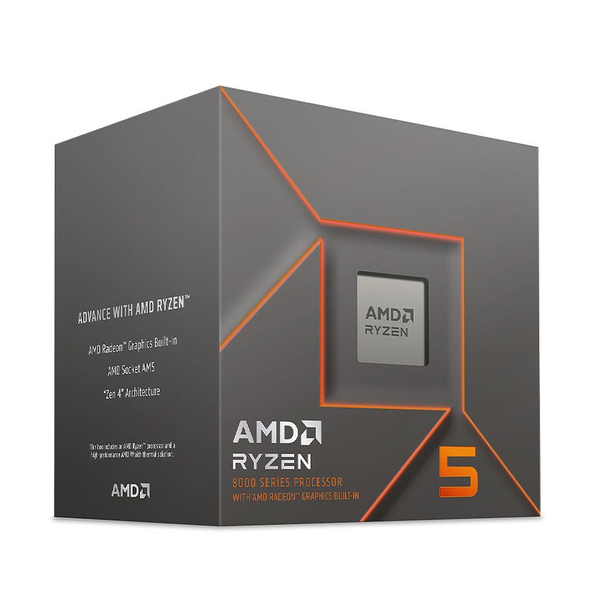 CPU AMD Ryzen 5 8500G (Up to 5.0 GHz | 6 Nhân | 12 Luồng | Socket AM5)